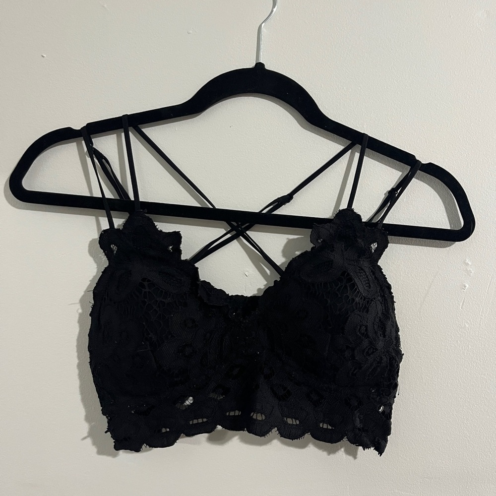 Wishlist Black Lace Bandeau